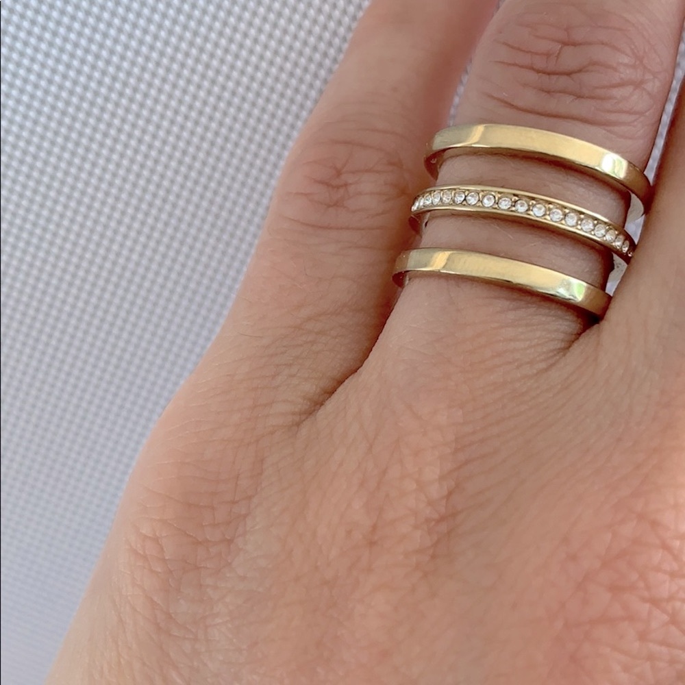 Michael Kors Tri Stack Ring - image 1